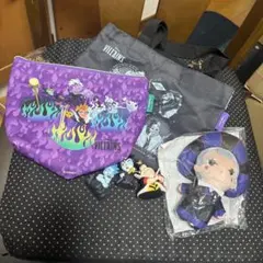 ディズニーヴィランズ　ミニトートバッグセット