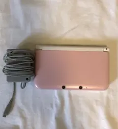 New 3DS LL ピンク ホワイト 本体 充電器付き