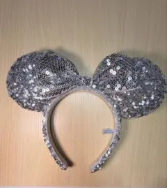 ディズニーカチューシャ　シルバースパンコール