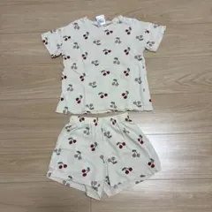 さくらんぼ柄　半袖パジャマのサムネイル