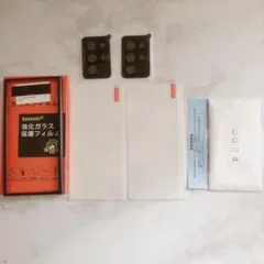 Galaxy S24 Ultra 5G ガラスフイルム2枚 カメラフィルム2枚
