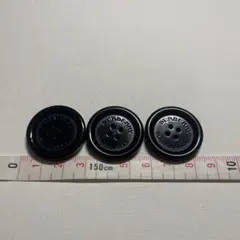 Burberry Black Label 4つ穴ボタン 約2.8cm 3個
