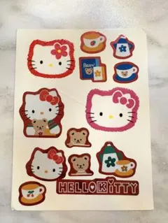 平成　ハローキティ　シール　レトロ