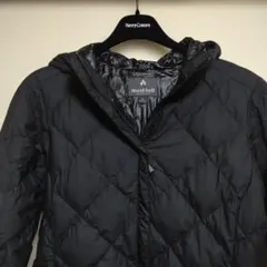 【モンベル 】U.Lトラベルダウンコート レディース新品Lサイズ 黒