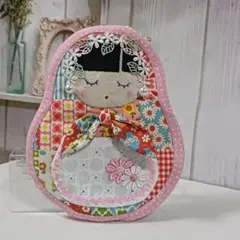 ハンドメイド　布ポーチ