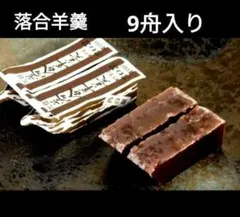 元祖 落合羊羹 9舟入り 賞味期限2026.11.12です！のサムネイル
