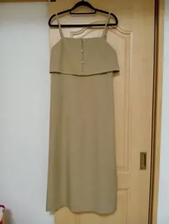 ジャスグリッティー JUSGLITTY NEWレイヤードキャミワンピース ロング