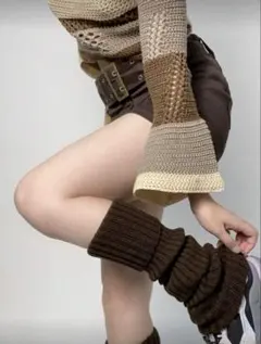 y2k 平成ギャル グランジ フェアリーグランジ レッグウォーマー