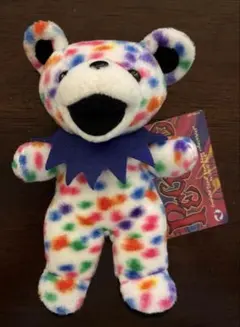 グレイトフル・デッドぬいぐるみ　虹色　水玉柄のサムネイル