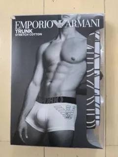 EMPORIO ARMANI ボクサーパンツ トランクス 白 L