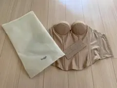 【中古品/使用1回のみ】ビスチェ/ブライダルインナー【Hugge bridal】