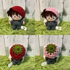 8cm ほわぬい　ぬい服 　忍たま　いちご帽子　2枚セット