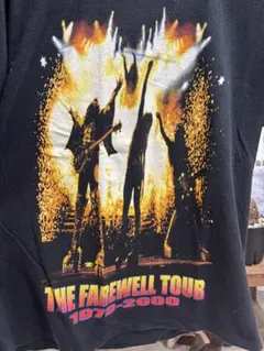 00'sKISSキッスTHE FAREWELL TOURスタッフTシャツ黒白XL 00'sKISSキッスTHE FAREWELL TOURスタッフTシャツ黒白XL - メルカリ