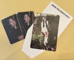 NiziU アヤカ 期間生産限定盤 ダイカットブックマーク