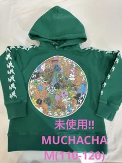 【未使用❗️MUCHACHA☆ムチャチャ☆ひび割れプリント加工パーカー☆M】