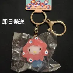 ミャクミャク　キティー　なりきり立体マスコット クリアキーホルダー　★ サンリオ