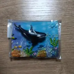海　ご当地コラボストラップ　磁石　シャチ　２個