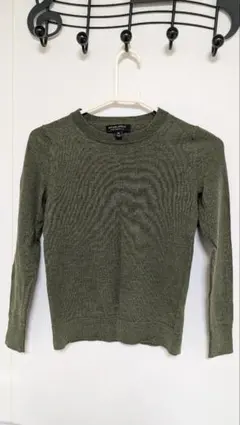BANANA REPUBLIC オリーブグリーン 長袖ニット XS