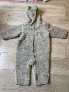ギャップ　ベビー　もこもこロンパース