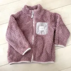 ピンク フリースジャケット 100