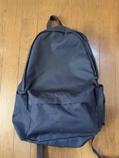 無印　肩の負担を軽くする　撥水　リュックサック　ネイビー