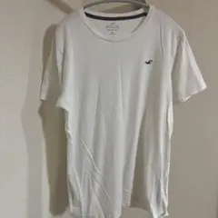 HOLLISTER クルーネック Tシャツ ホワイト