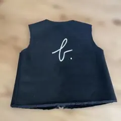 【美品】アニエス・ベー　黒　kids 8ans ベスト