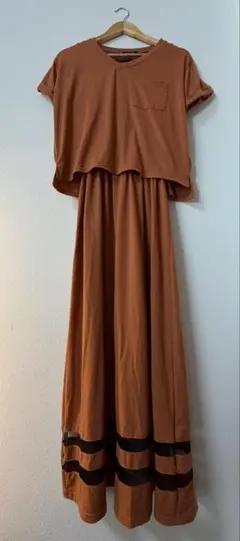 半袖 ロングワンピース INGNI