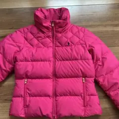 美品ラルフローレンgirl'sダウンジャケット