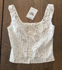 PRINCESS POLLY コルセットトップ(コットン100%)新品