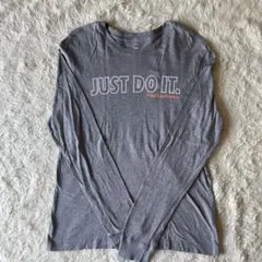 NIKE ナイキ グレー ロンT レディース M
