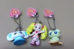 ふたりはプリキュア 　当時物　 キーホルダー 3点セットのサムネイル
