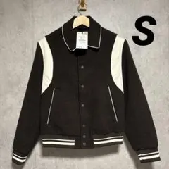 ZARA コントラストボンバージャケット S ブラウンのサムネイル