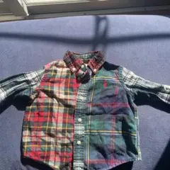 Ralph Lauren チェック柄シャツ 12M