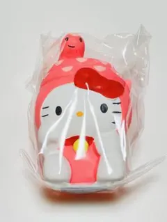 キティ フィギュア 十二支開運占い 巳年　干支　陶器　置物　お正月　ピンク