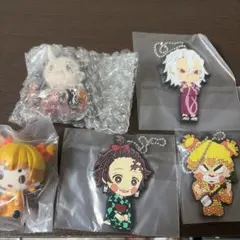 一番くじ　鬼滅の刃　遊郭　ちょこのっこ　ストラップ　善逸　善子　宇髄　炭治郎