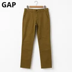 GAP KHAKIS SLIM チノ マスタード メンズ 30/30のサムネイル