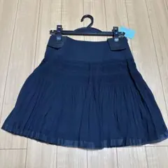 新品タグ付き☆ロディスポット　プリーツスカート　黒　フレア