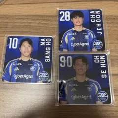 FC町田ゼルビア 選手グッズ3点セット