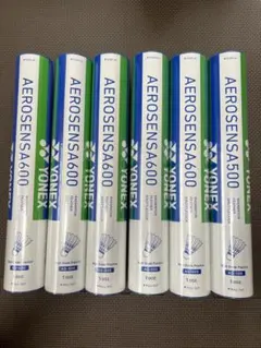 YONEX AEROSENSA 600 5本 500 1本 計6本のサムネイル