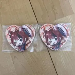 すとぷり　莉犬くん　缶バッジ　マリン　デフォ　2個セット