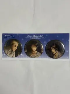 進撃の巨人　リヴァイ　ハンジ　エルヴィン　バースデー　缶バッジ　セット　激レア