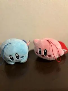 星のカービィ　ぬいぐるみ　マスコット　マルチカラー　ブルー