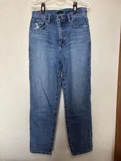 UNIQLO JEANS ペグトップハイライズジーンズ 24