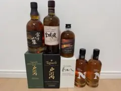 ジャパニーズウイスキー 8本セット 飲み比べのサムネイル
