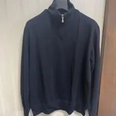 MCGREGOR ネイビー ハーフジップトレーナーLLのサムネイル