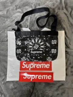 Supreme ペイズリー柄 サコッシュのサムネイル