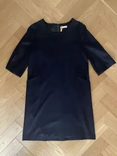 BALLSEY 七分袖ウールワンピース size38