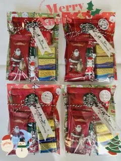 送料込み【クリスマスプチギフト４個】お配りギフト スターバックス GODIVA