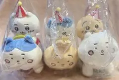 ちいかわらんど ぴーぽぽ ぬいぐるみ 3体セット☆ ちいかわ ぴーぽぽ ぬいぐるみ 全3種+おまけ2点 ちいかわグッズ公式